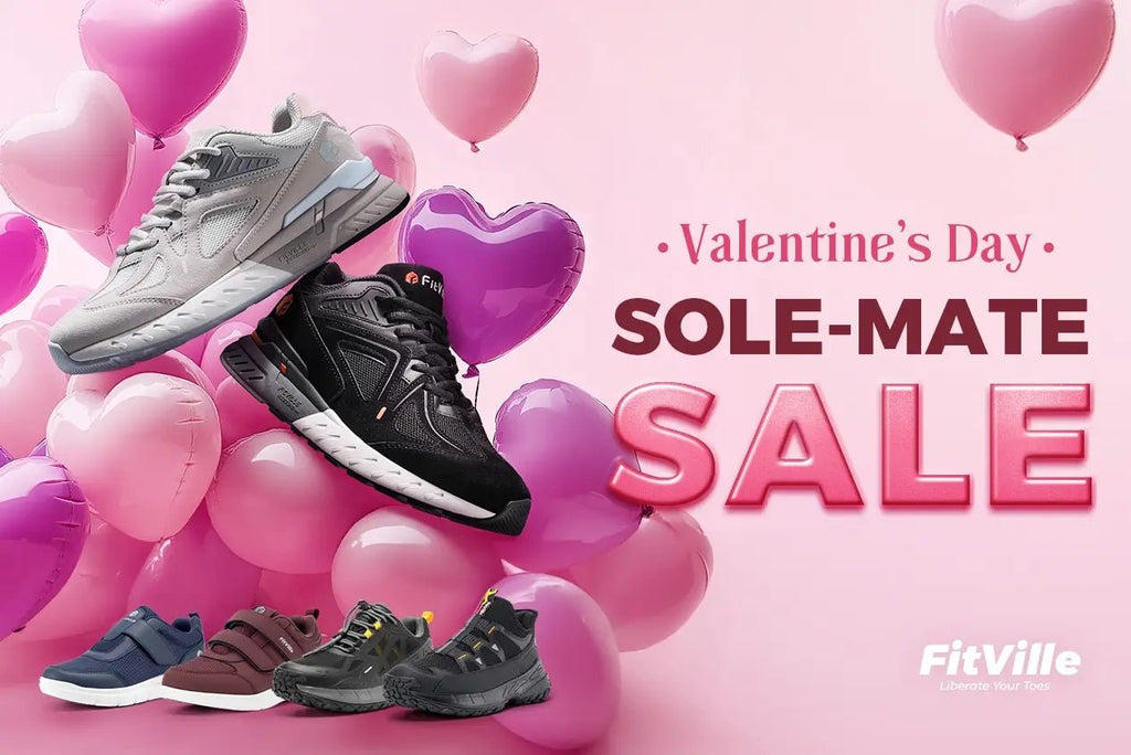 9 Perfect Valentine's Day Gift for Him/Her in FitVille Shoes - FitVille