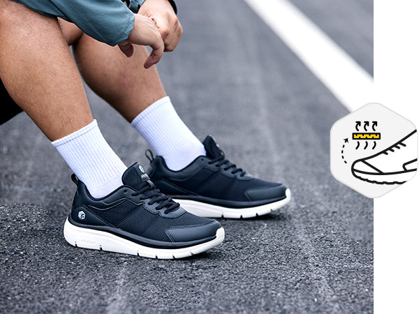 Light as Air, Free as Wind Soft Knit Upper: Breathe and Flex Effortlessly