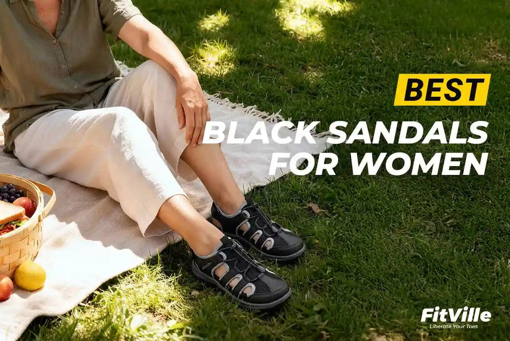 Best Black Sandals for Women 2026: Complete Guide to Comfort - FitVille