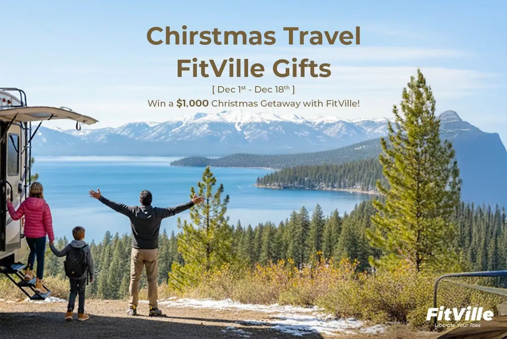 FitVille's Christmas Travels: Win $1,000 and Travel-Ready Shoes! - FitVille