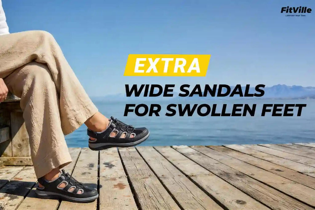 Extra Wide Sandals for Swollen Feet: A Complete Comfort & Fit Guide - FitVille