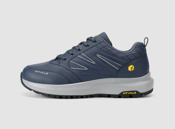 Men's Wide Hiking Shoes Low-Top Sturdy Core V2 | FitVille