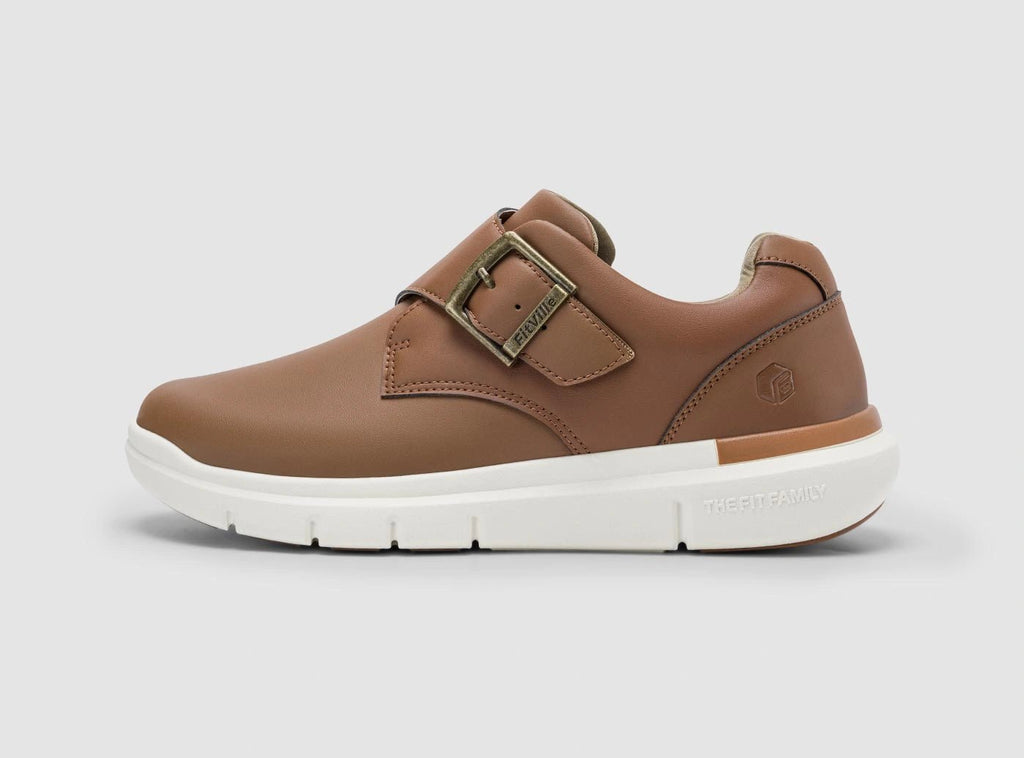 FitVille Men's BriskWalk Elite Dress Shoes V6 - 5