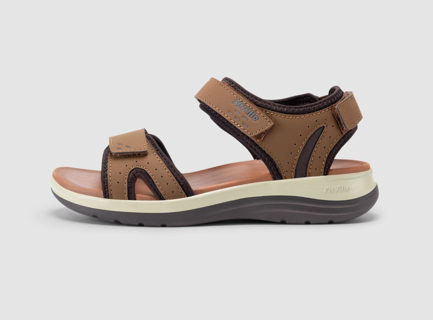 thumbnail image 2 of Women's Orthopedic Sandals With Arch Support - Comfortable Walking Sandals For Plantar Fasciitis 2 of 4