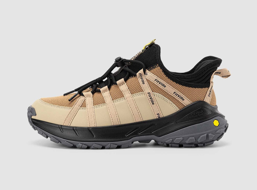 FitVille Men's Low - Top LugMax Hiking Shoes V6 - 12