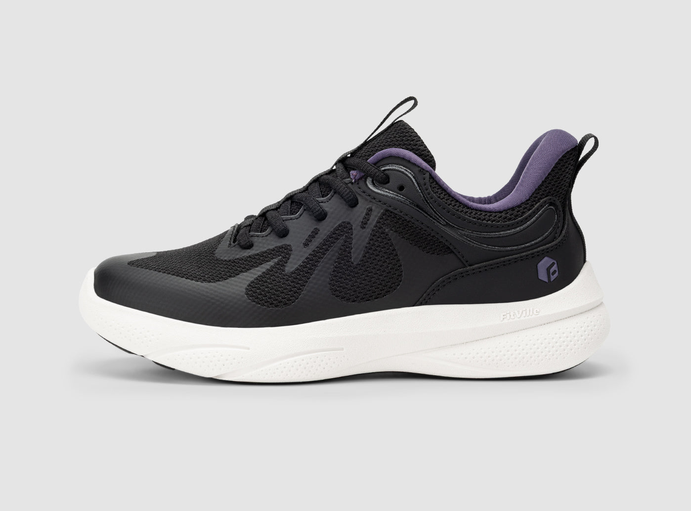 FitVille Women's ZephyrLite Walking Shoes V4 | Extra Wide