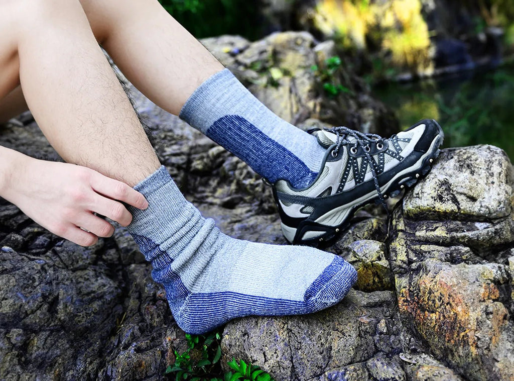 FitVille Wool Hiking Socks (Unisex) - 2