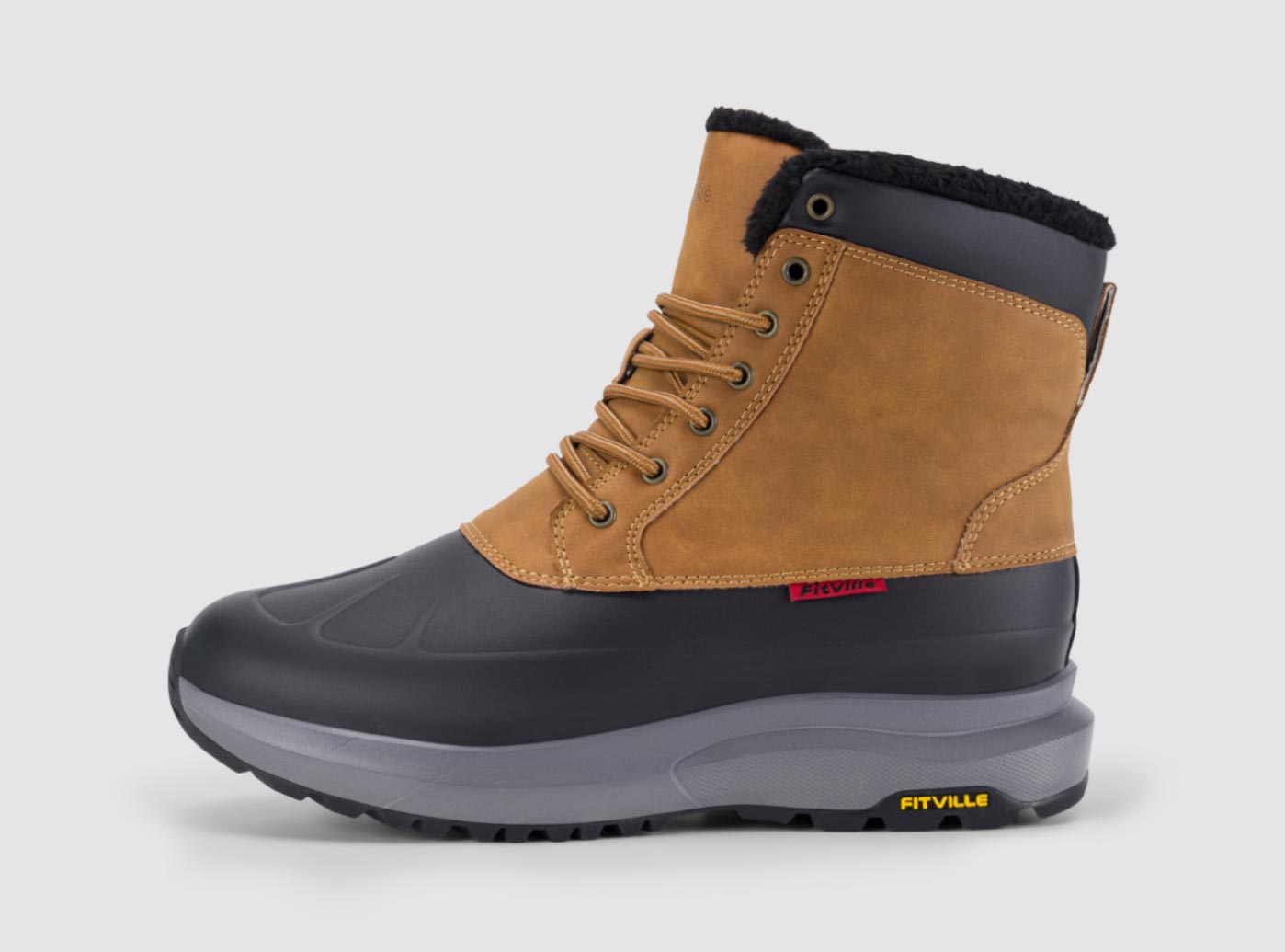 Wide Warm Winter Boots for Men Fitville FitVille