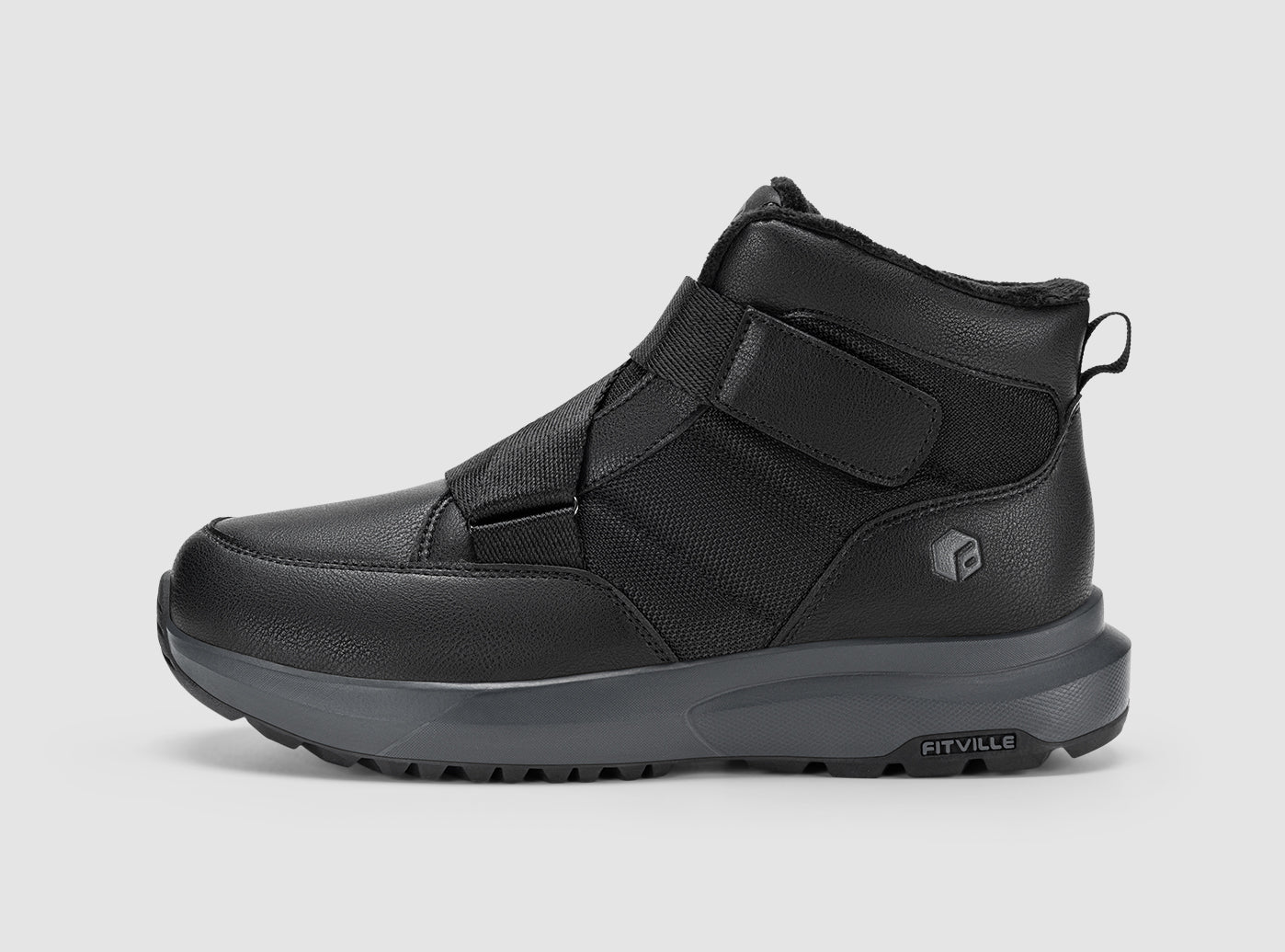 FitVille Men's CozyCore V16 – Supportive Wide Fit Winter Boots