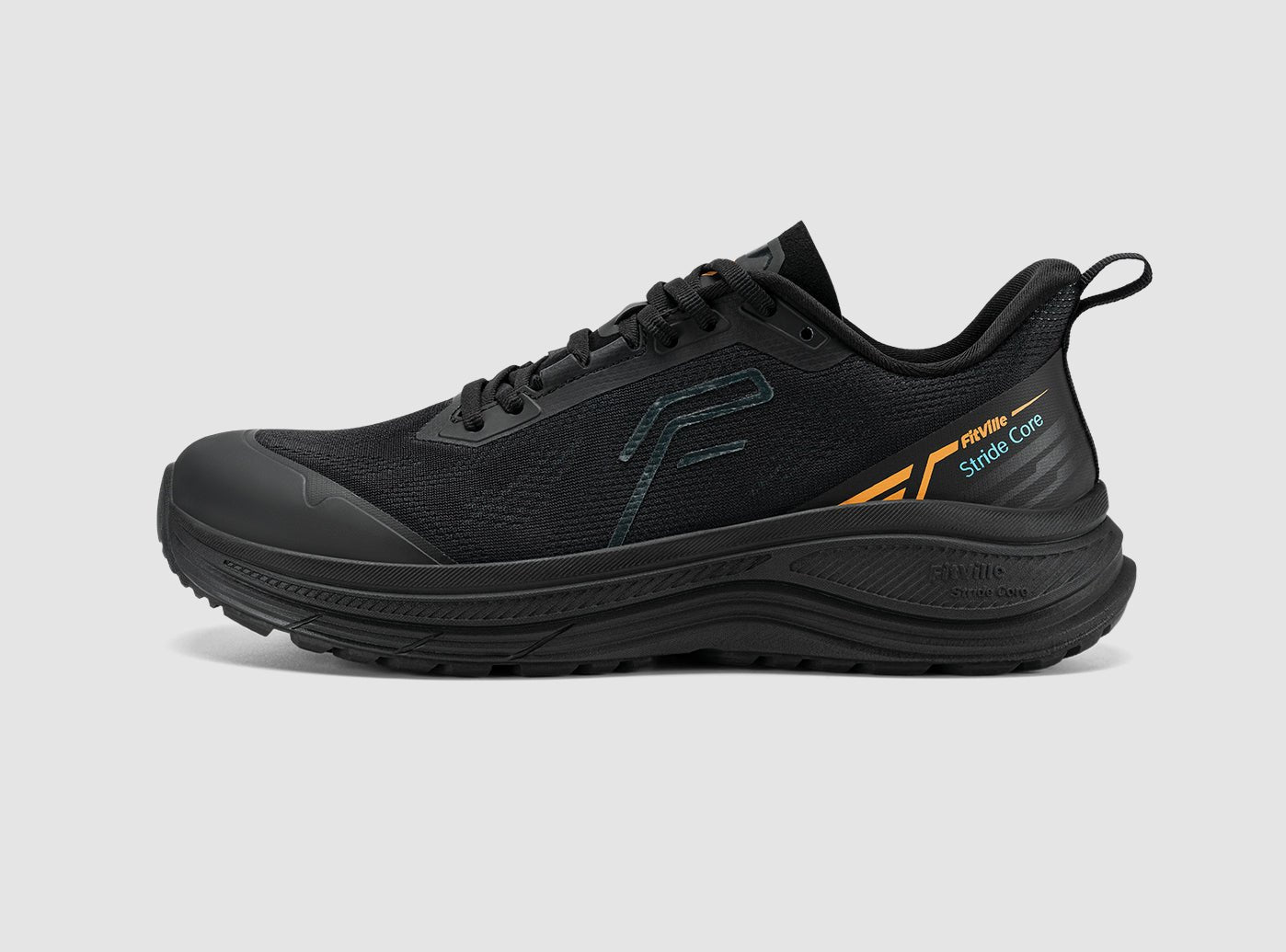 FitVille Men's Stride Core Pro Running Shoes V2 | Wide Fit