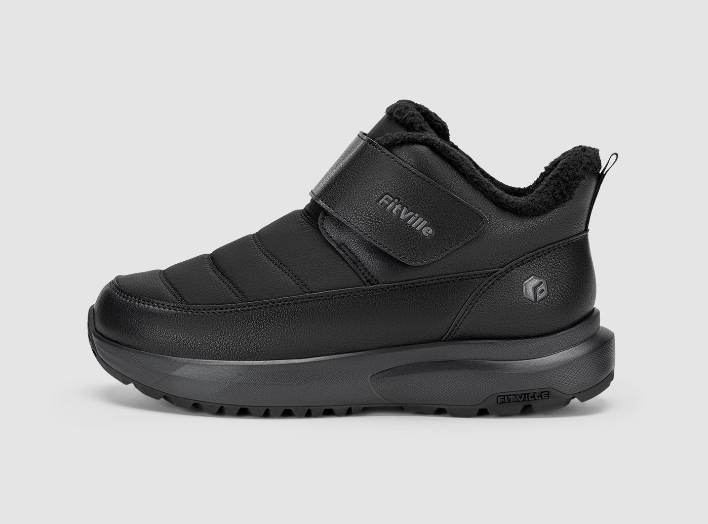 FitVille Men's CozyCore V15 – Arch Support Winter Boots