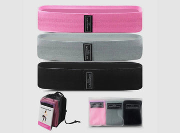 FitVille Exercise Workout Bands (3 Pack) - 1