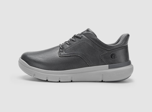 FitVille Men's EasyWalk Slip-On Dress Shoes V2| Orthopedic