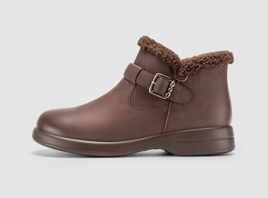 Women's FluffWalk Winter Boots V5 | Wide Fit, Warm & Slip