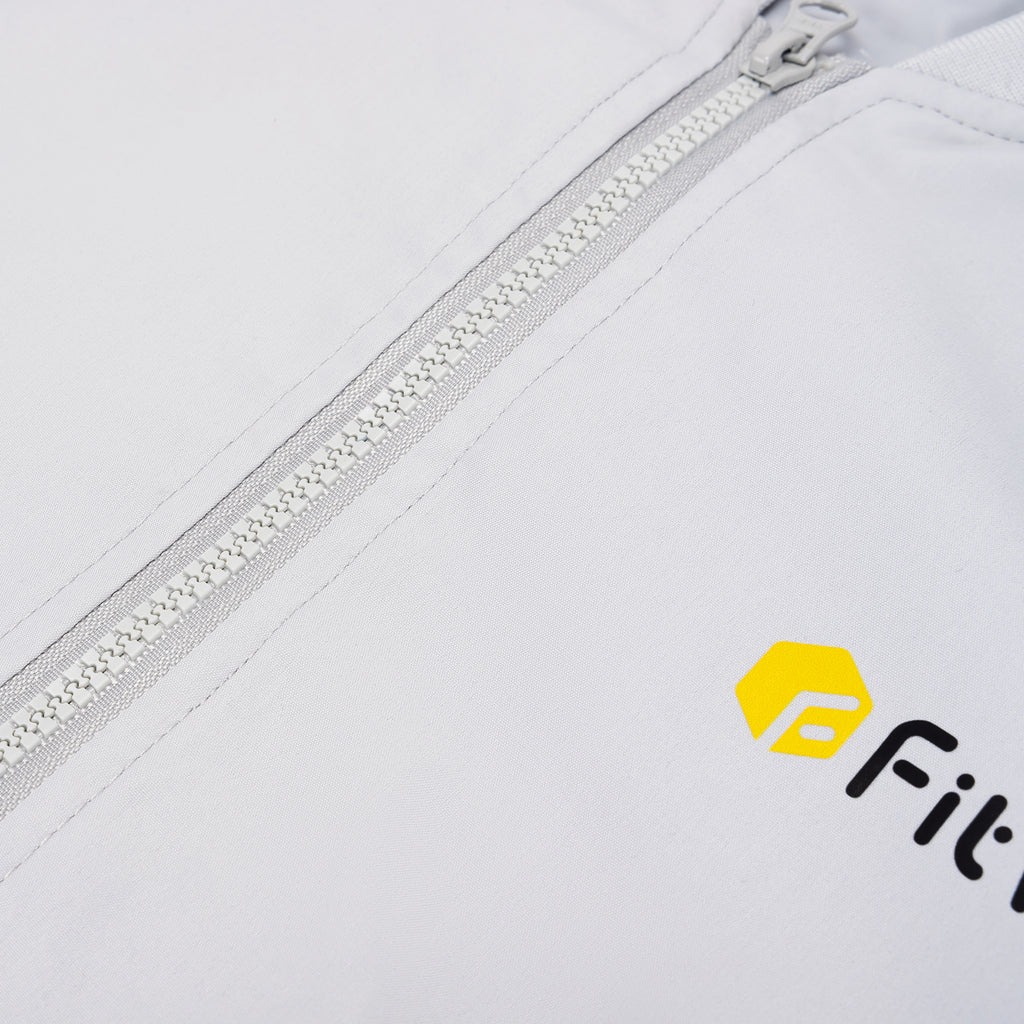 F FitVille Men's CoreVent Jacket – Lightweight Water - Resistant Windproof Jacket, Breathable Hooded Rain Jacket for Daily Commute & Outdoor Activities - 3