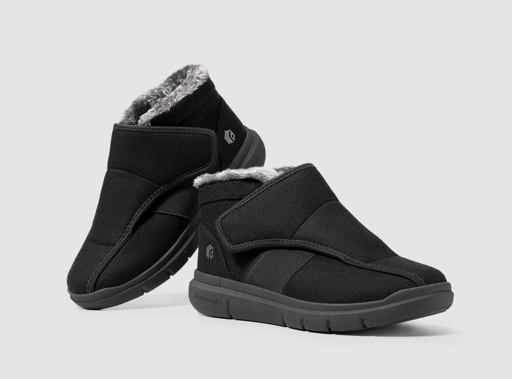 FitVille Women's EasyTop Diabetic Winter Boots V1 - 19