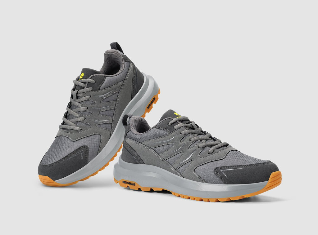 FitVille Men's Low - Top Sturdy Core Hiking Shoes V4 - 27