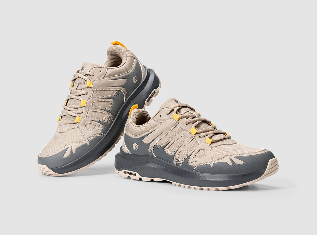 FitVille Men's Low - Top Sturdy Core Hiking Shoes V5 - 27