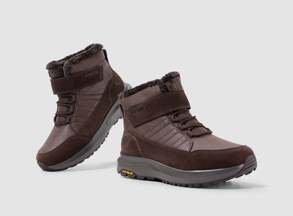 FitVille Men's CozyCore Winter Boots V8 - 20