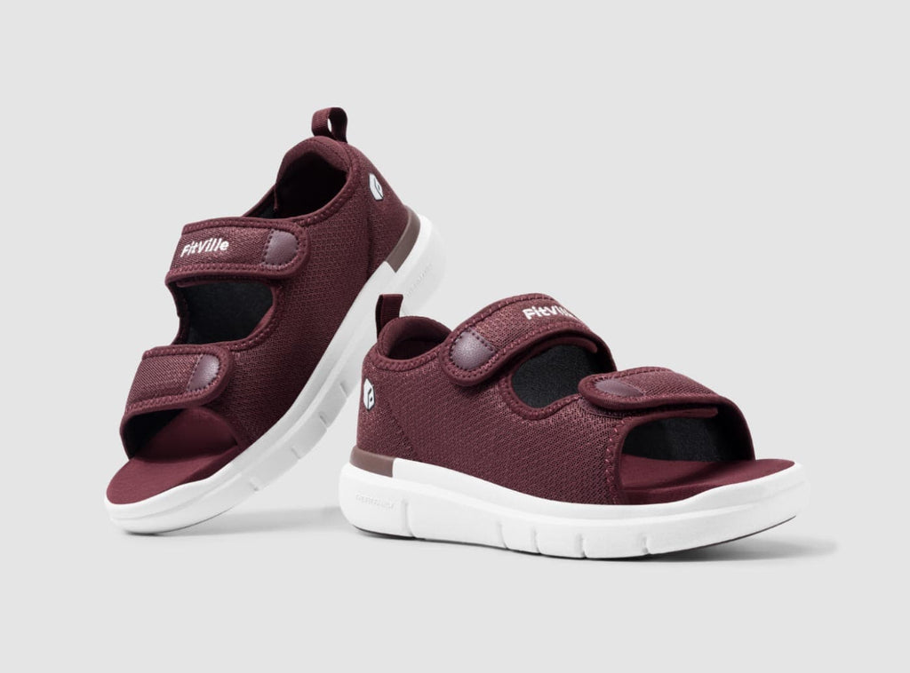 FitVille Women's EasyTop Recovery Sandal V3 - 8