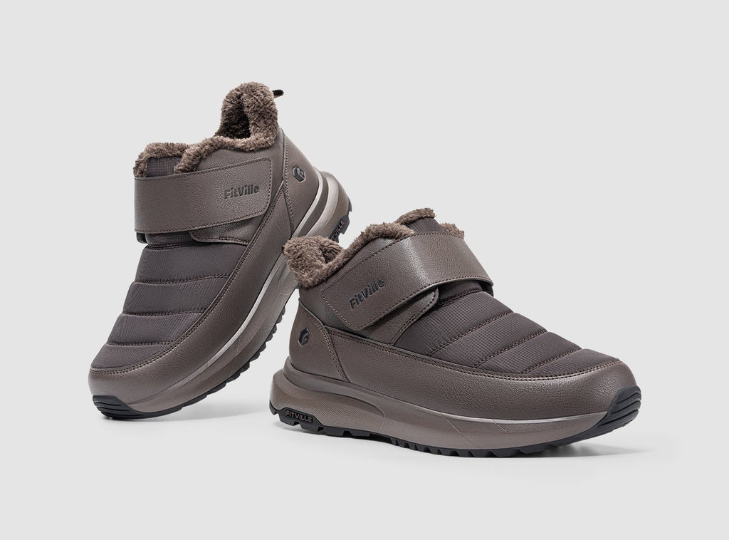 FitVille Men's CozyCore Winter Boots V15 - 8