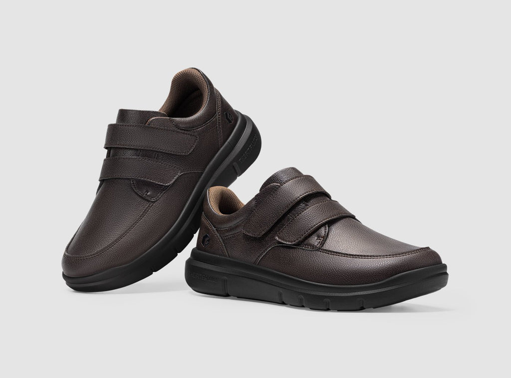 FitVille Men's EasyTop Deluxe Dress Shoes V2 - 18