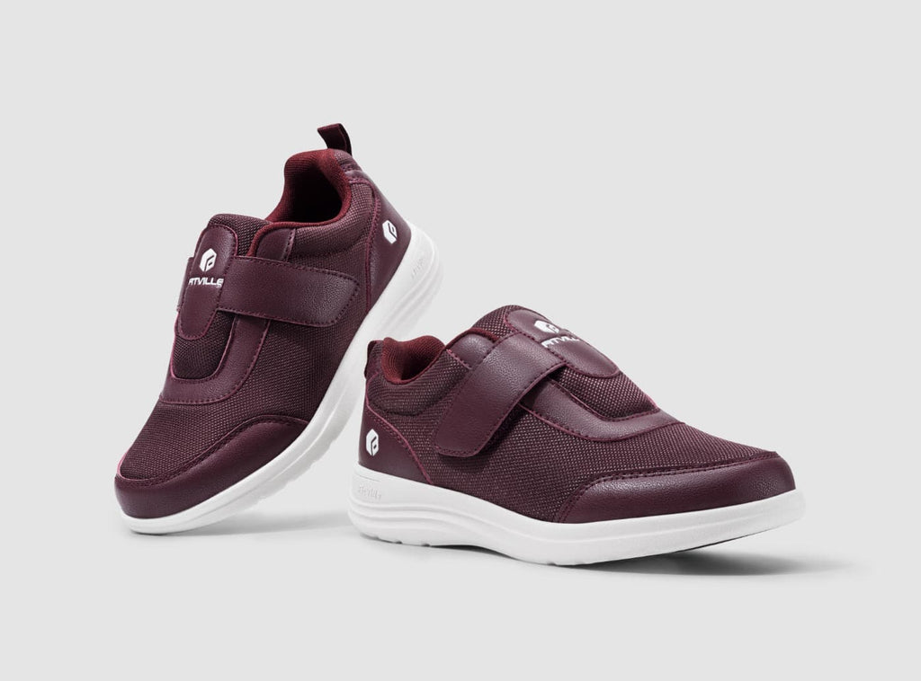 FitVille Women's EasyTop StrapEase Diabetic Shoes V4 - 10