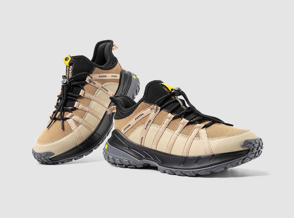 FitVille Men's Low - Top LugMax Hiking Shoes V6 - 21