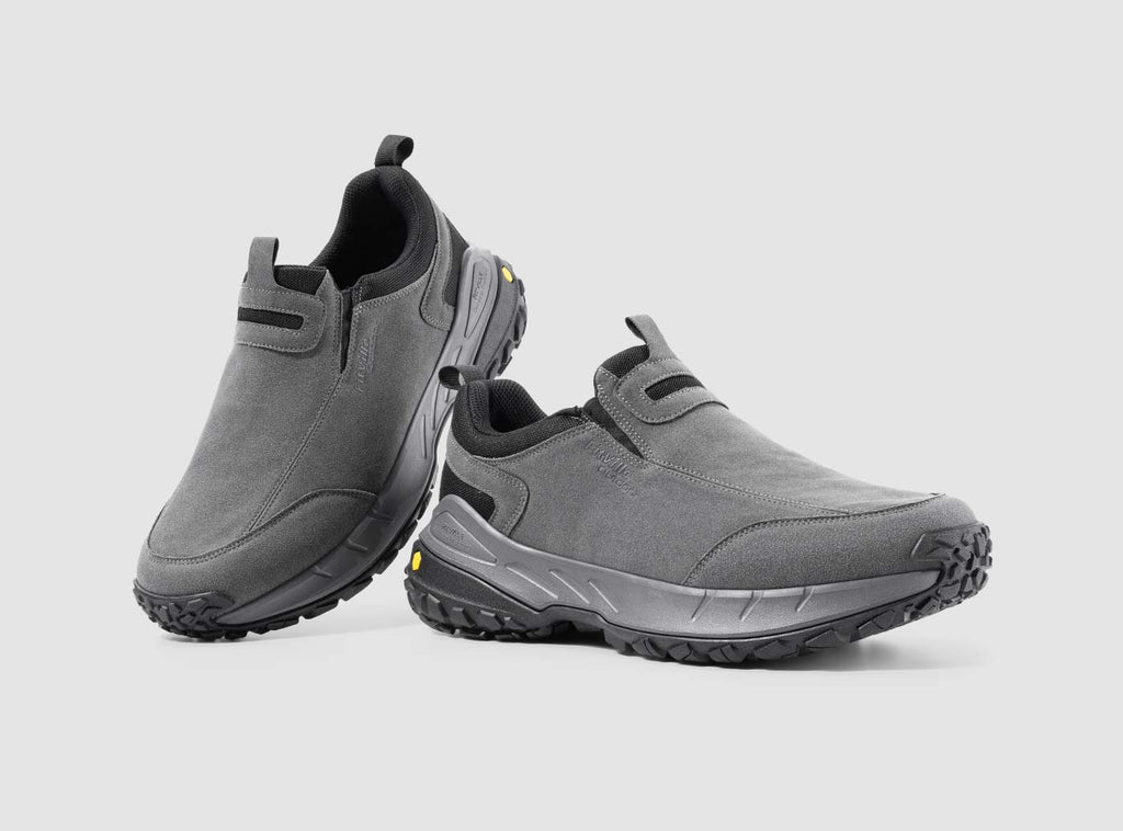 FitVille Men's Low - Top LugMax Outdoor Slip - On V3 - 27