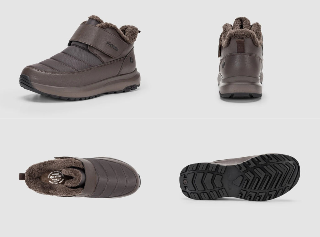 FitVille Men's CozyCore Winter Boots V15 - 7