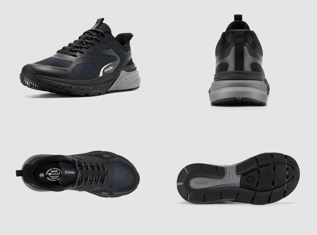 FitVille Men's Rebound Neo Walking Shoes V3 - 9