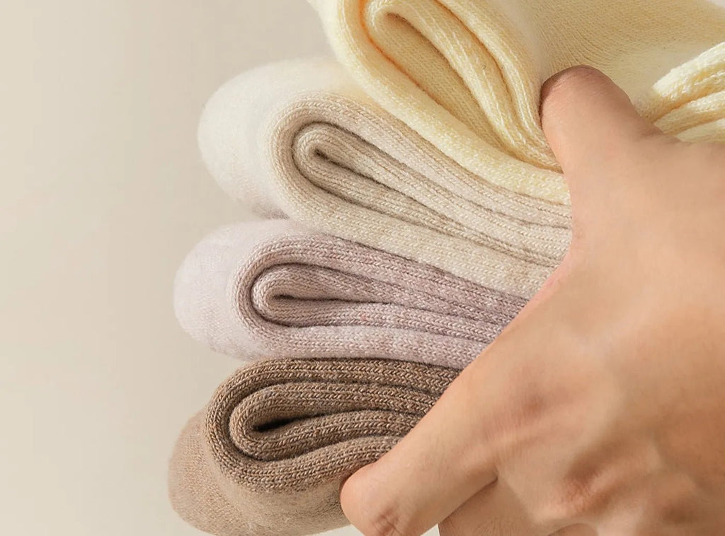 FitVille Women's Cozy Winter Fleece - Lined Crew Socks 3 - Pair Bundle - 6