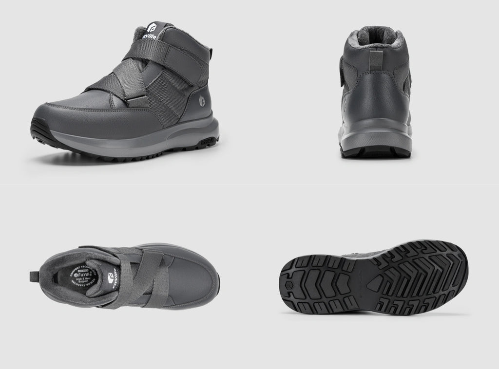 FitVille Men's CozyCore Winter Boots V16 - 7