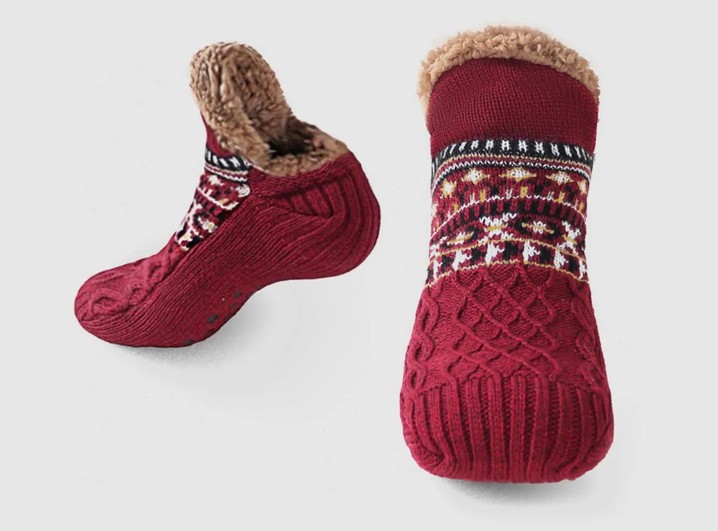 FitVille Knitted Thermal Socks (Unisex) - 10