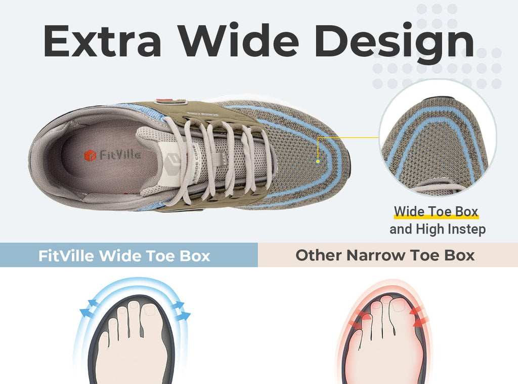 FitVille Women's Stride Core Running Shoes V3 - 10