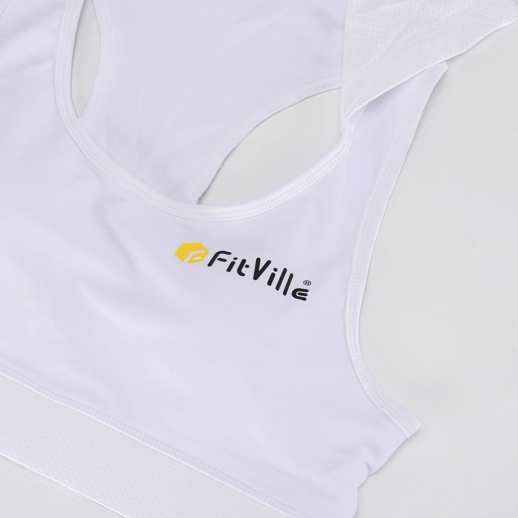 FitVille Women’s MotionEase Sport Bra - Soft, Breathable, Versatile&nbsp Style - 5