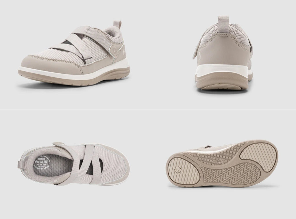 FitVille Women's EasyTop StrapEase Diabetic Shoes V11 - 29