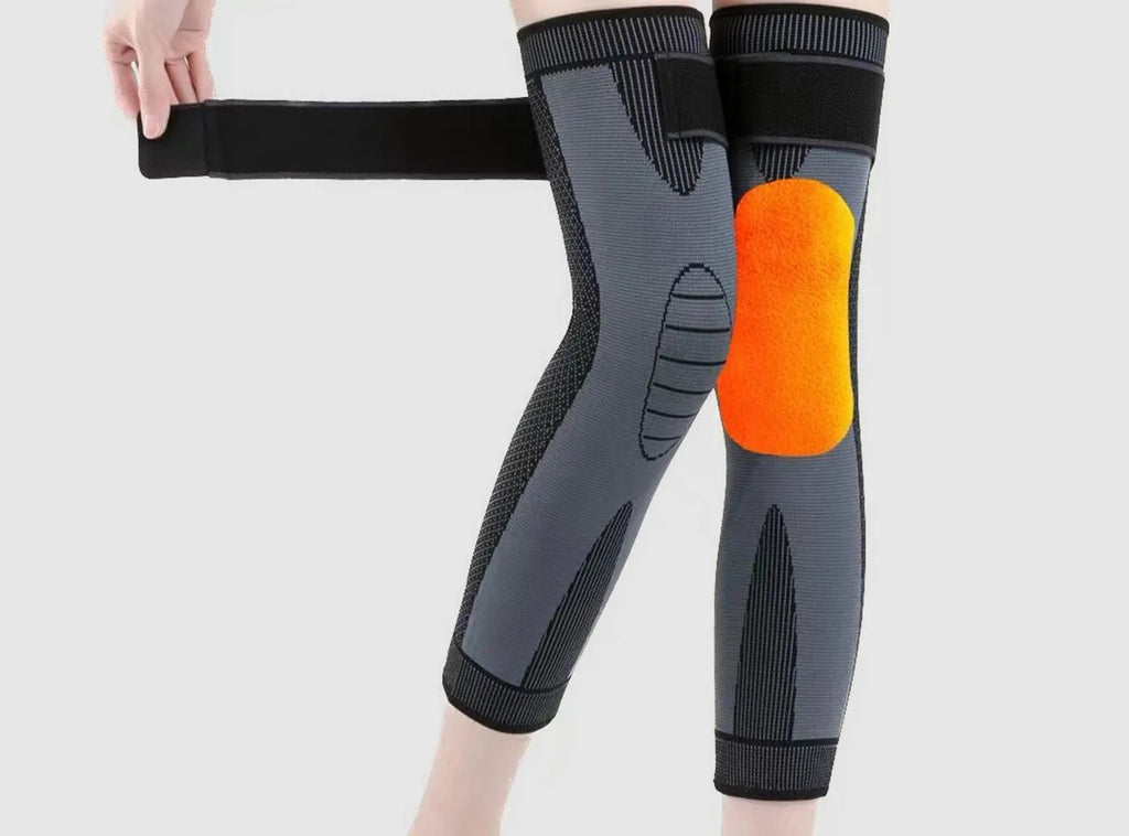 FitVille Self - Heating Acupressure Knee Sleeves 1 - Pair Bundle (Unisex) - 2