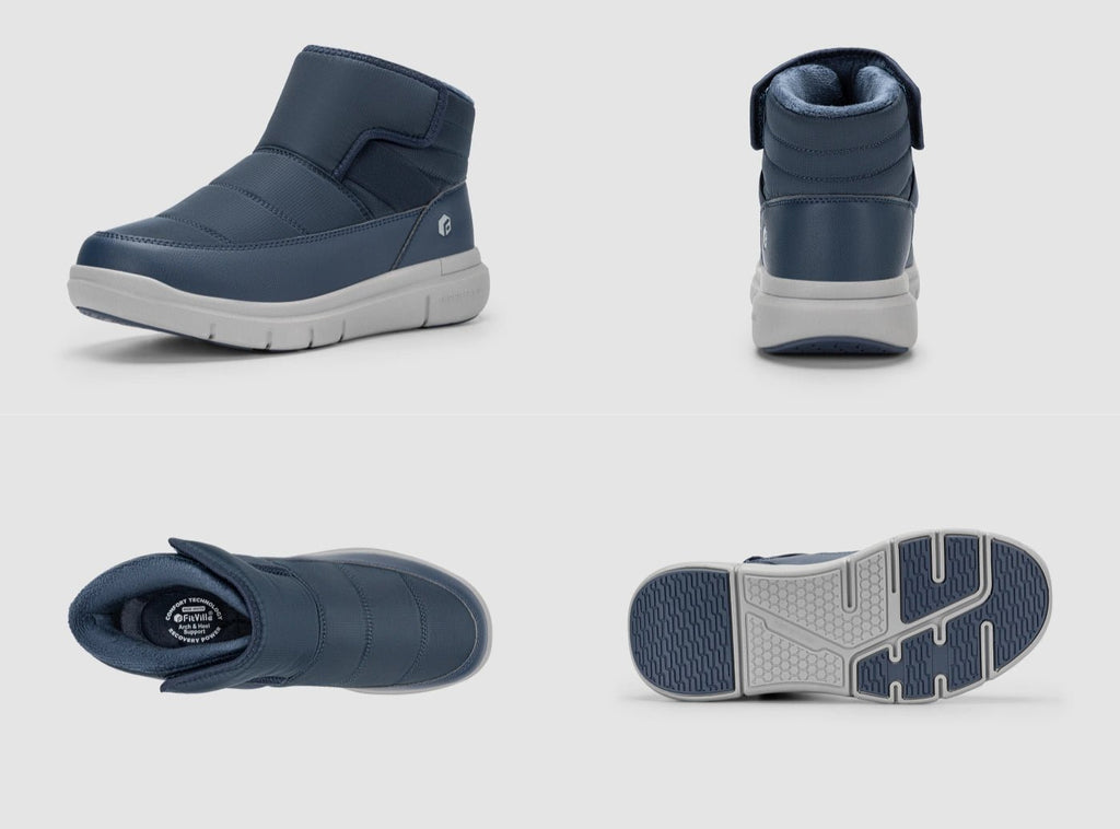 FitVille Men's CozyCore Winter Boots V14 - 3