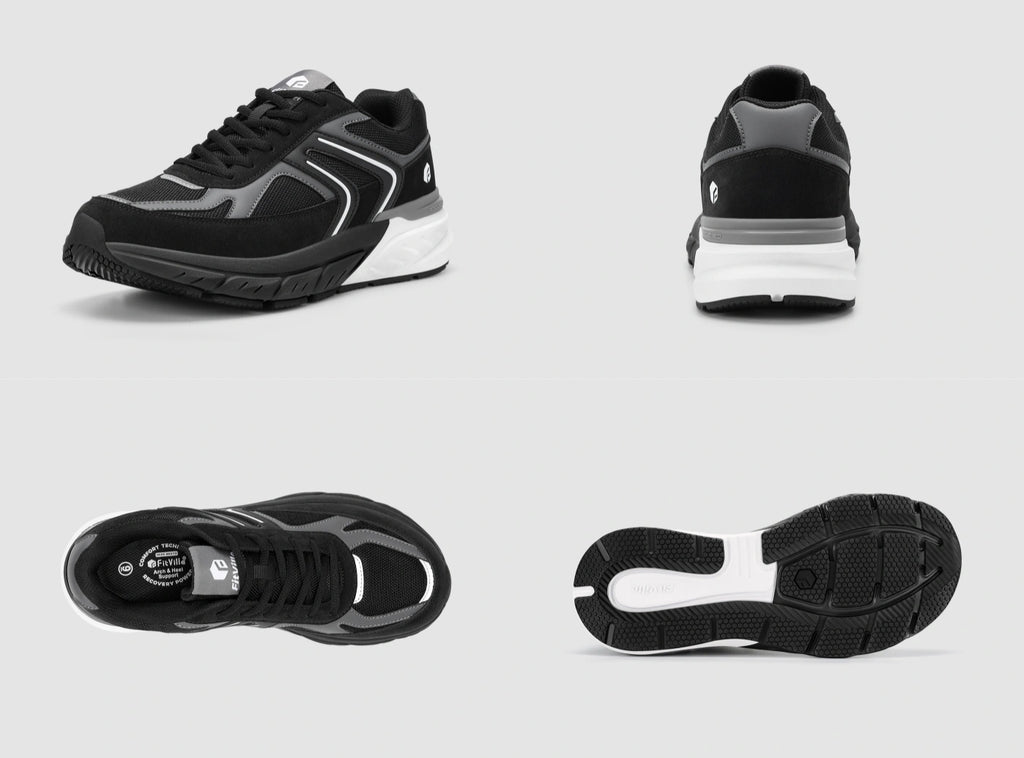 FitVille Men's Rebound Neo Walking Shoes V5 - 16