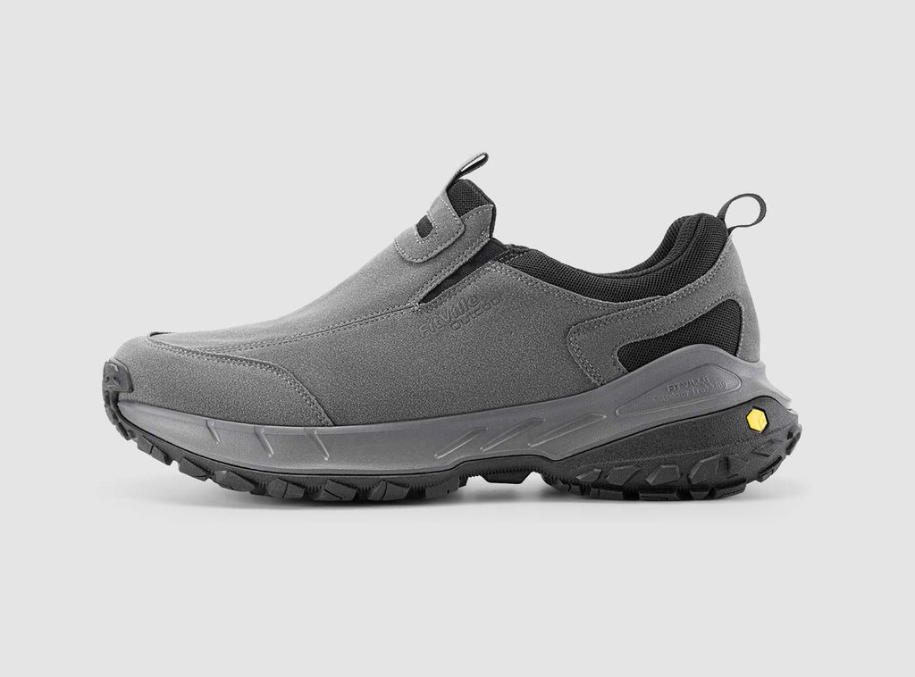 FitVille Men's Low - Top LugMax Outdoor Slip - On V3 - 19