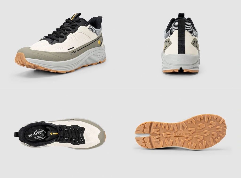 FitVille Men's AllTraction Trail Running Shoes V5 - 17