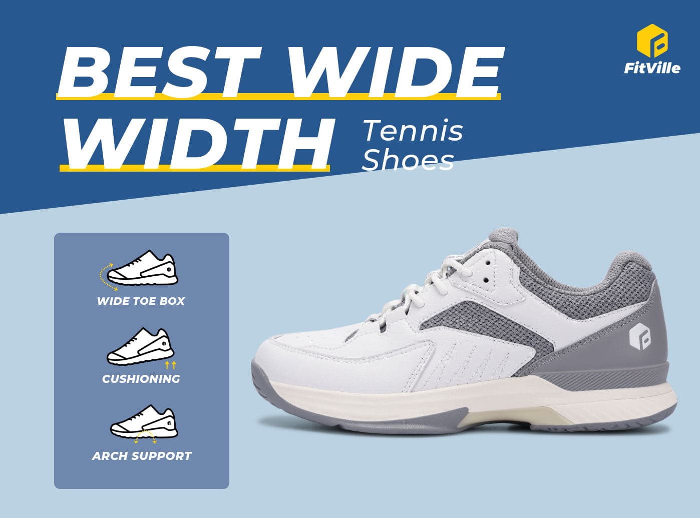 Men's Tennis & Pickleball Court Shoes Amadeus | FitVille