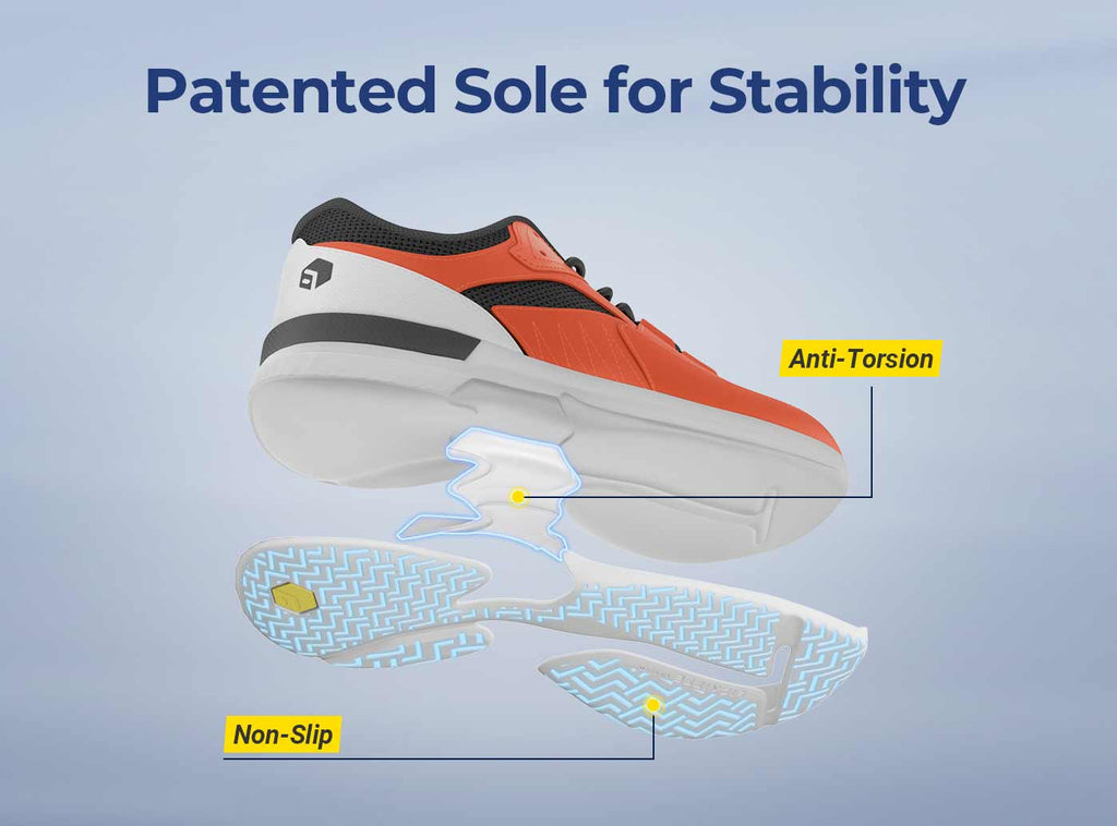 FitVille Men's Court Tennis Amadeus V1 - 6