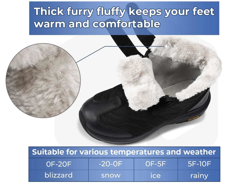 FitVille Men's CozyCore Winter Boots V3 - 5