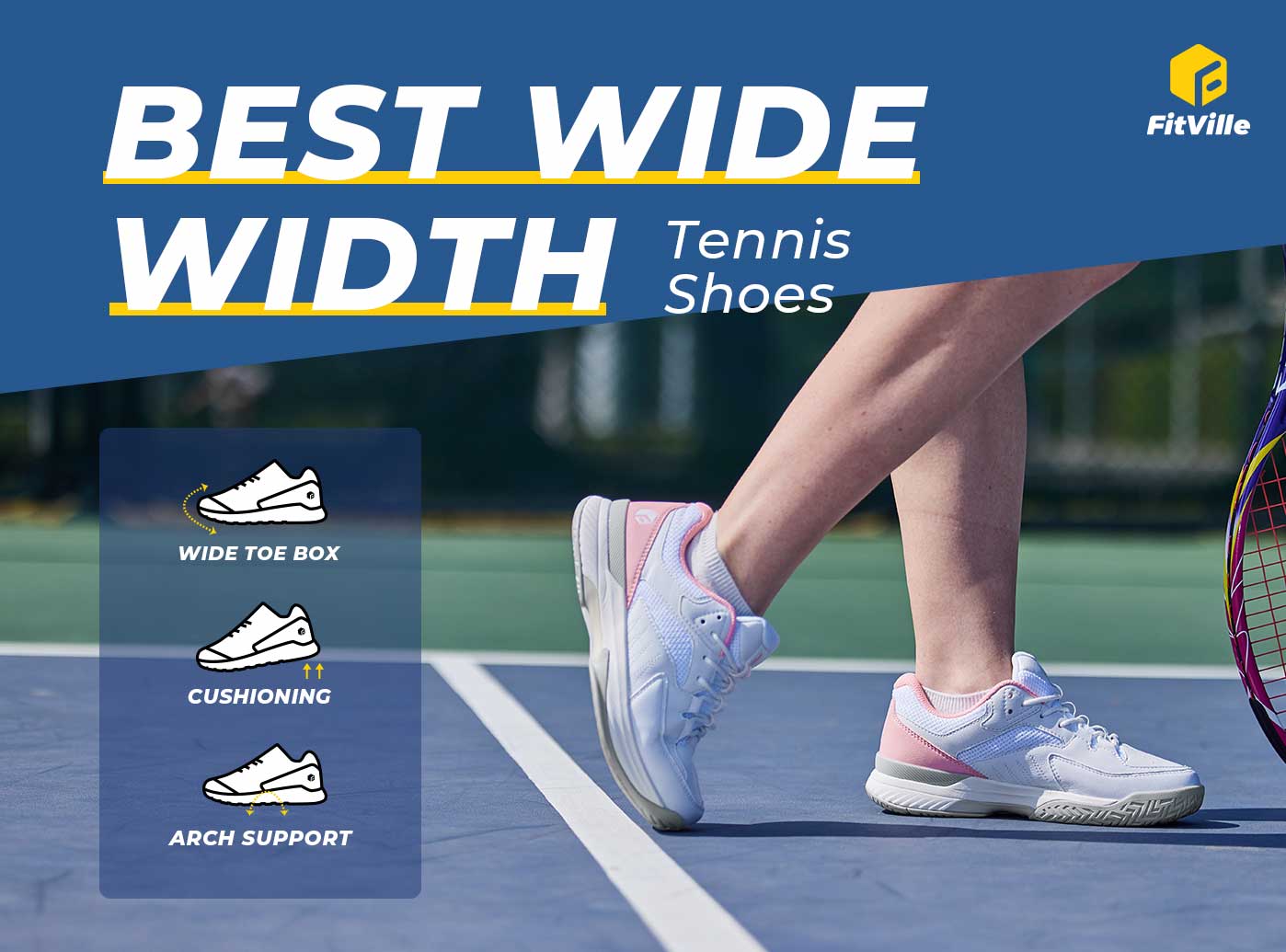 Best wide tennis shoes for women best sale