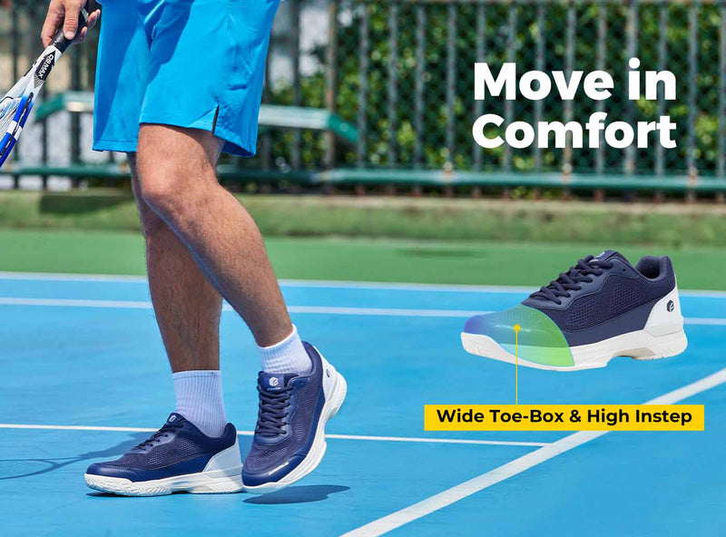 FitVille Men's Amadeus V2 court shoes