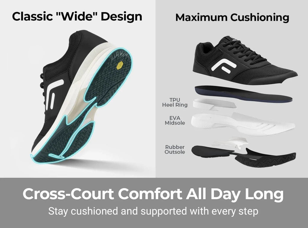 FitVille Men's Court Tennis Amadeus V3 - 5