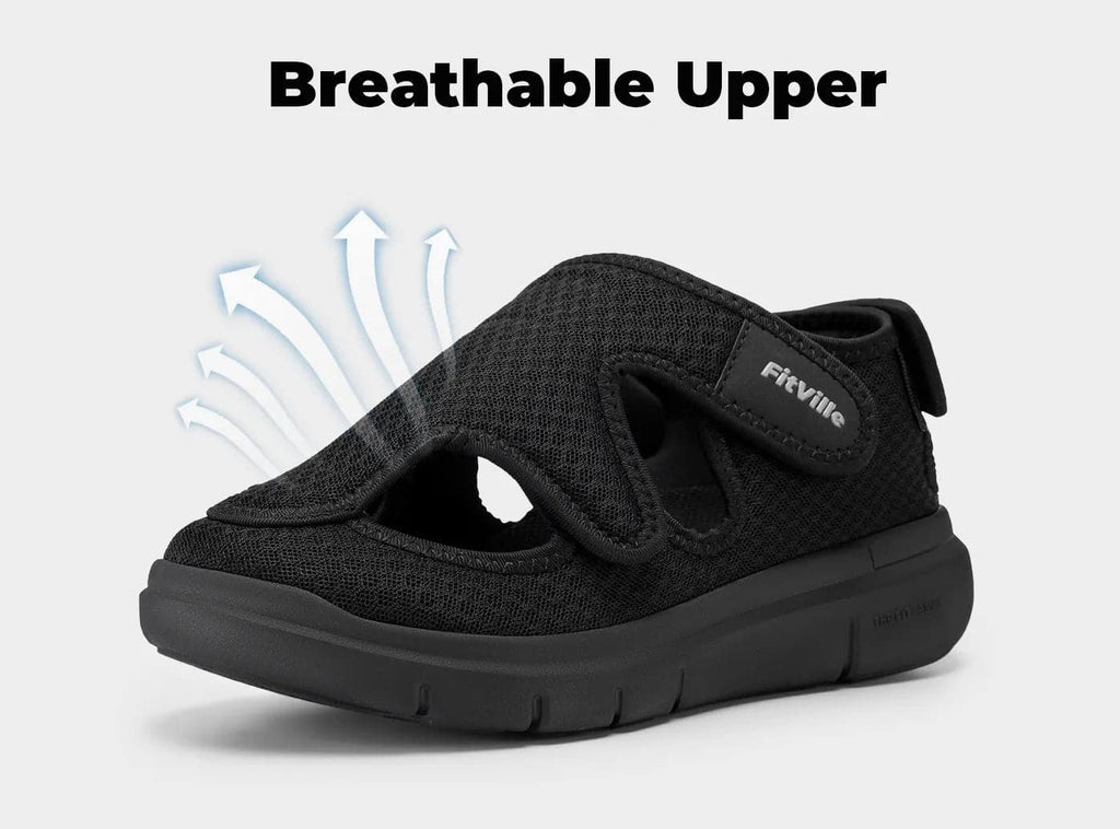 FitVille Men's EasyTop Recovery Sandal V5 - 15