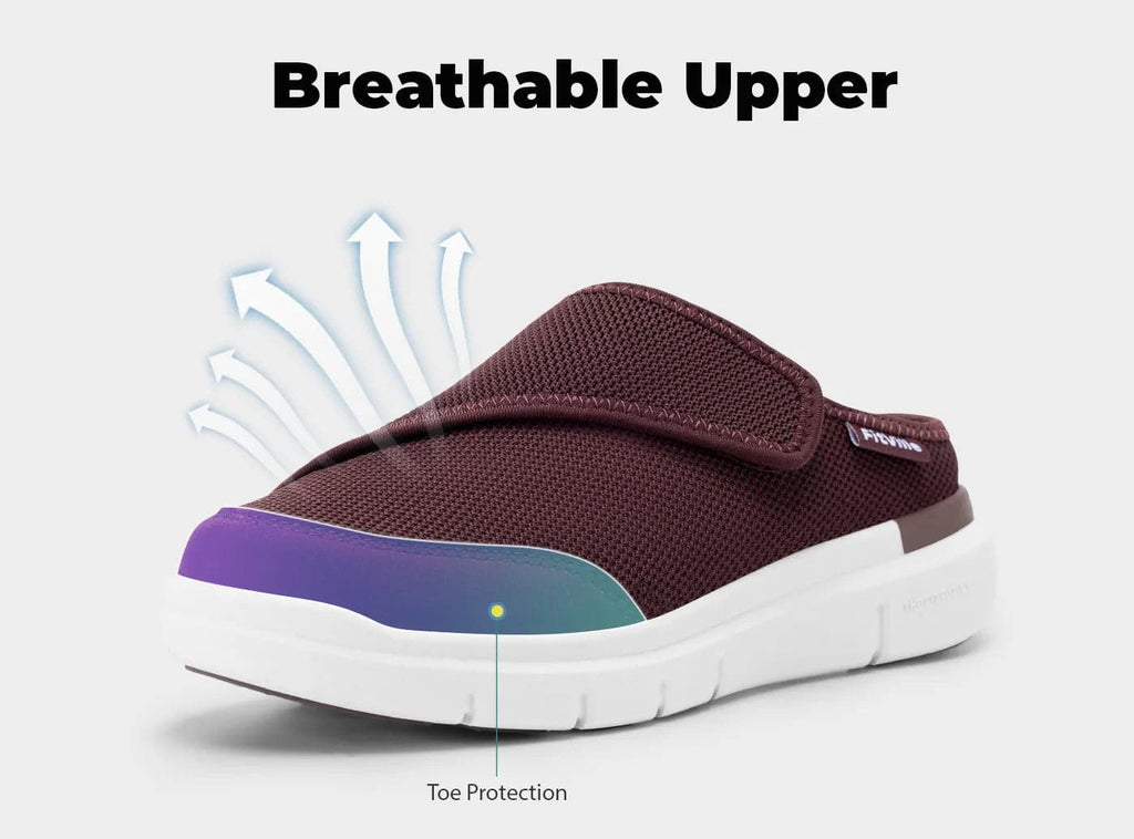 FitVille Women's EasyTop Diabetic Slipper V5 - 20